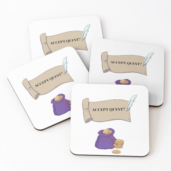 Item preview, Accept Quest designed and sold by HoneyGramThunda.