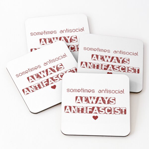 Item preview, always antifascist - red designed and sold by OctoPhotoArt.