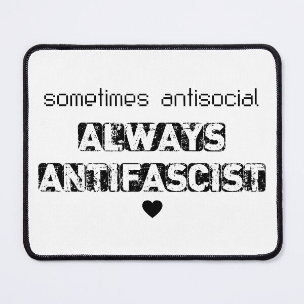 Item preview, always antifascist - black designed and sold by OctoPhotoArt.