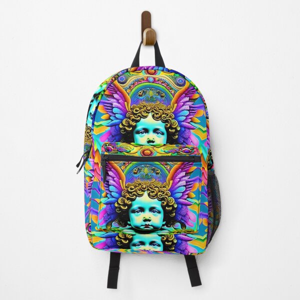Item preview, Psychedelic Cherub Angel Wings designed and sold by Anticulture.