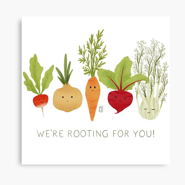 Item preview, We're Rooting For You! designed and sold by MallyMakesStuff.
