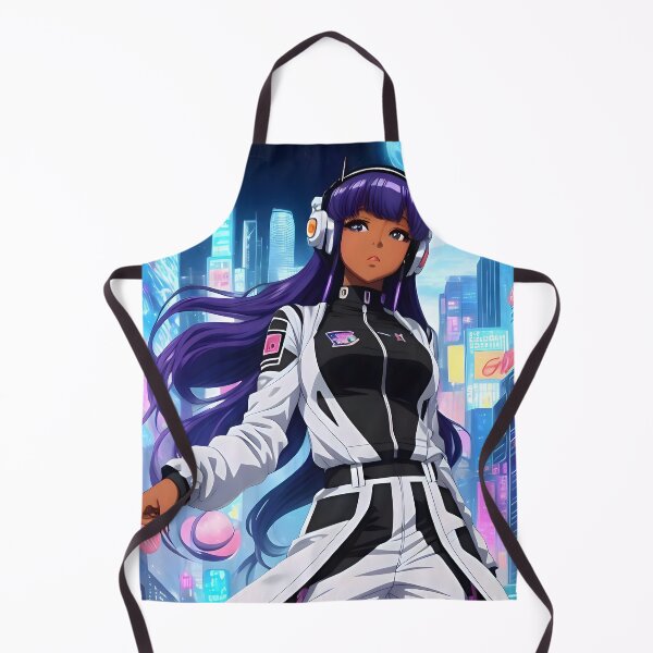 Item preview, Moonlit Boulevard | Black Anime Girl designed and sold by blackanimemecca.