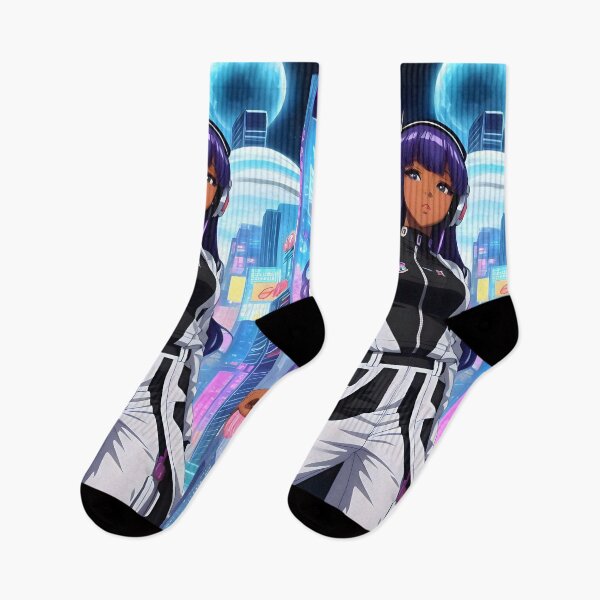 Item preview, Moonlit Boulevard | Black Anime Girl designed and sold by blackanimemecca.