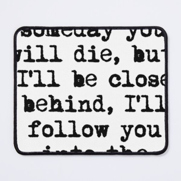 Item preview, i_ll follow you into the dark death cab for cutie designed and sold by RoguesAndKnavee.