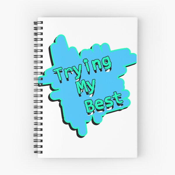 Item preview, Trying my best designed and sold by InkB0mb.