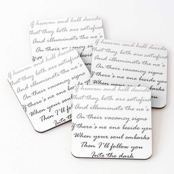 Item preview, I_ll Follow You Into The Dark designed and sold by RoguesAndKnavee.