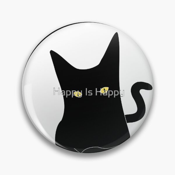 Item preview, Death cab for cutie, black cat with yellow eyes into the dark designed and sold by RoguesAndKnavee.