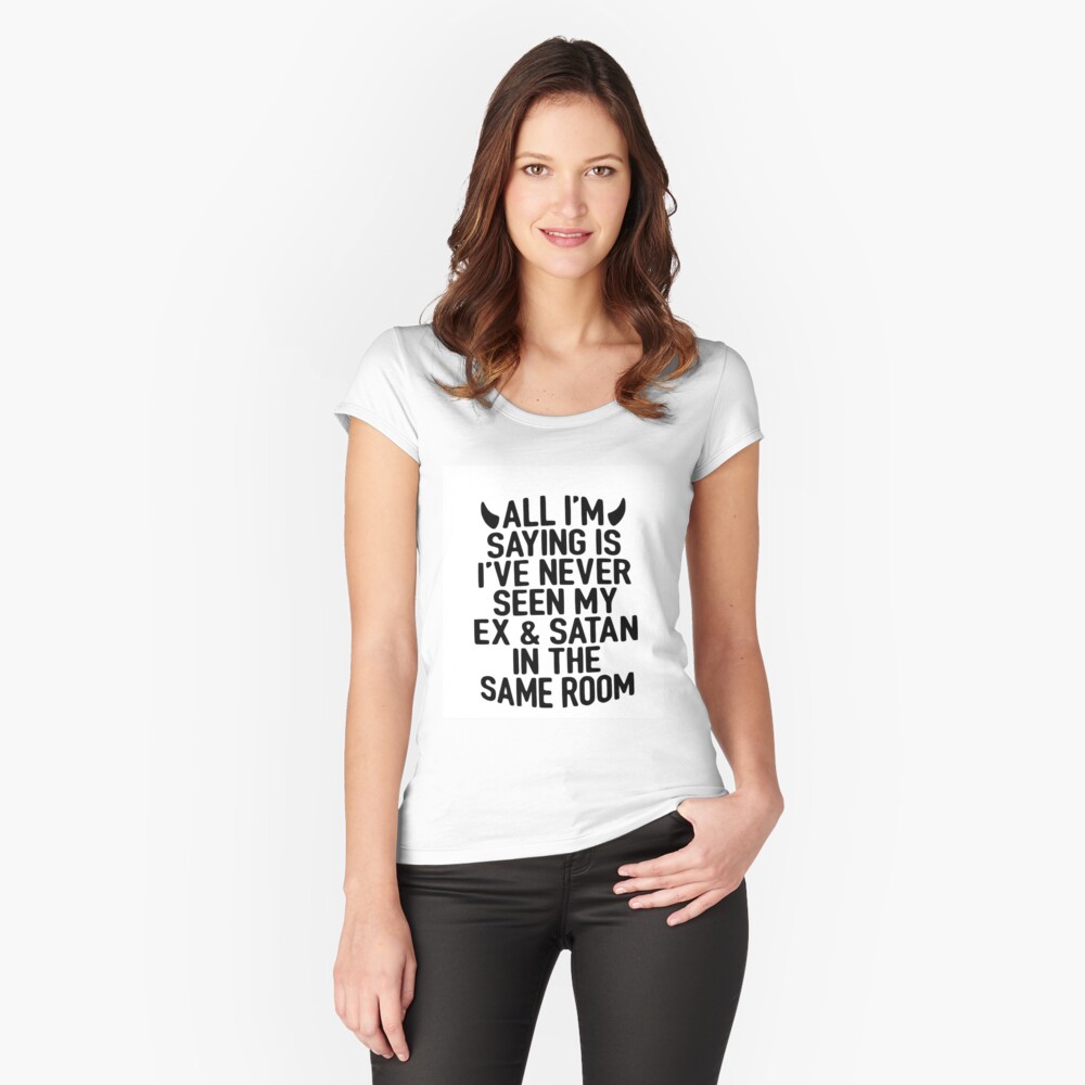 Item preview, Fitted Scoop T-Shirt designed and sold by dommesophia.