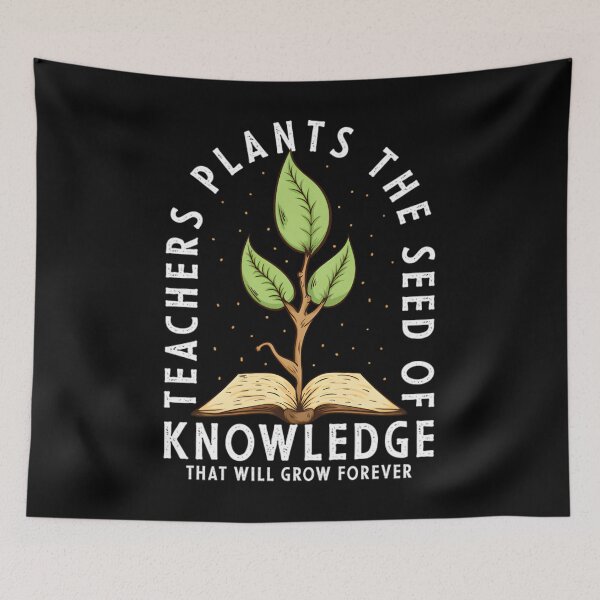 Item preview, Teachers Plant The Seed Of Knowledge designed and sold by shaeyesa.