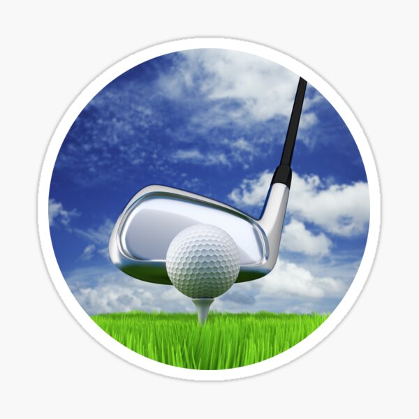 Golf Time Sticker