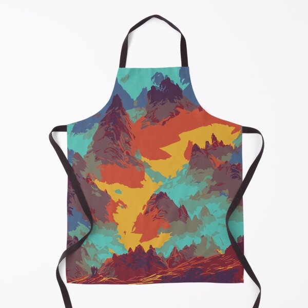 Item preview, Vintage Abstract Mountain Illustration:- Abstract Landscape Illustration of Mountain Scenery designed and sold by typoinspired.
