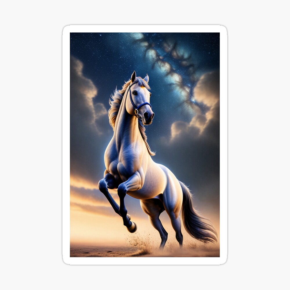 beautiful majestic Horse Art Board Print for Sale by