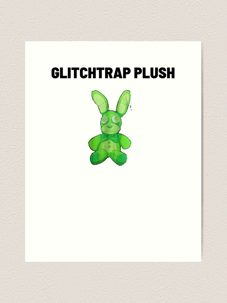 Custom Glitchtrap Plush- COMPLETE!