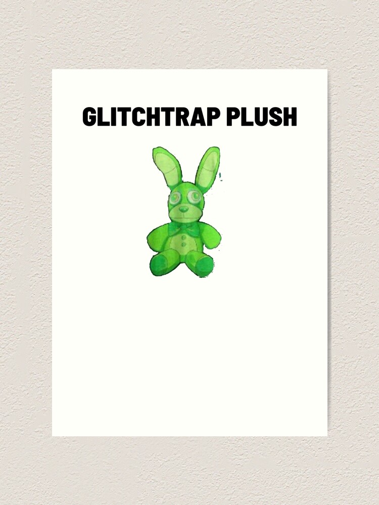 Glitchtrap Plush Art Board Print for Sale by chronodia