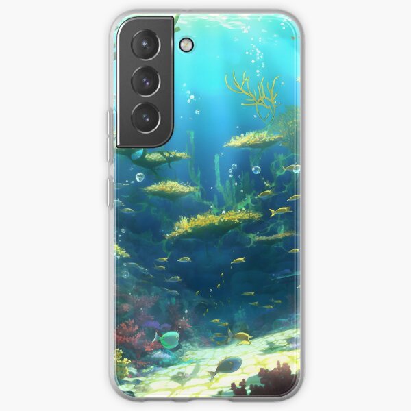 Beautiful Underwater Coral Reef Samsung Galaxy Soft Case