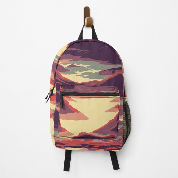 Item preview, Vintage Abstract Mountain Illustration:- Abstract Landscape Illustration of Mountain Scenery designed and sold by typoinspired.
