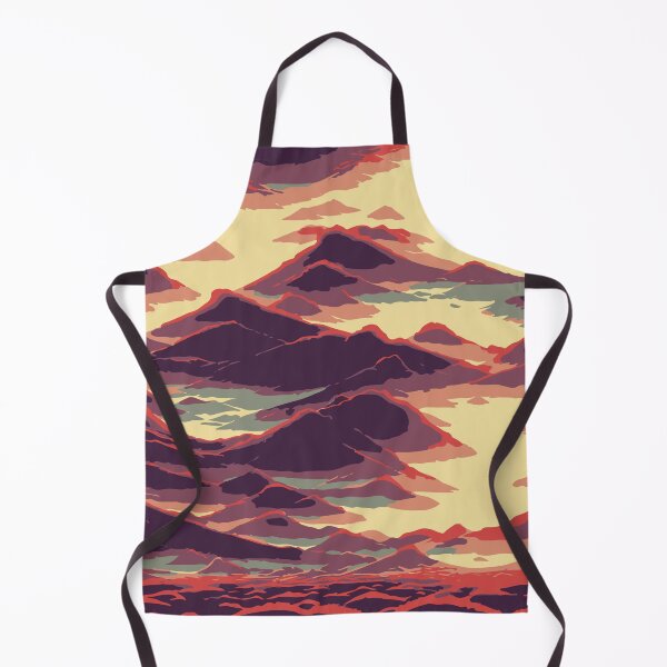 Item preview, Vintage Abstract Mountain Illustration:- Abstract Landscape Illustration of Mountain Scenery designed and sold by typoinspired.