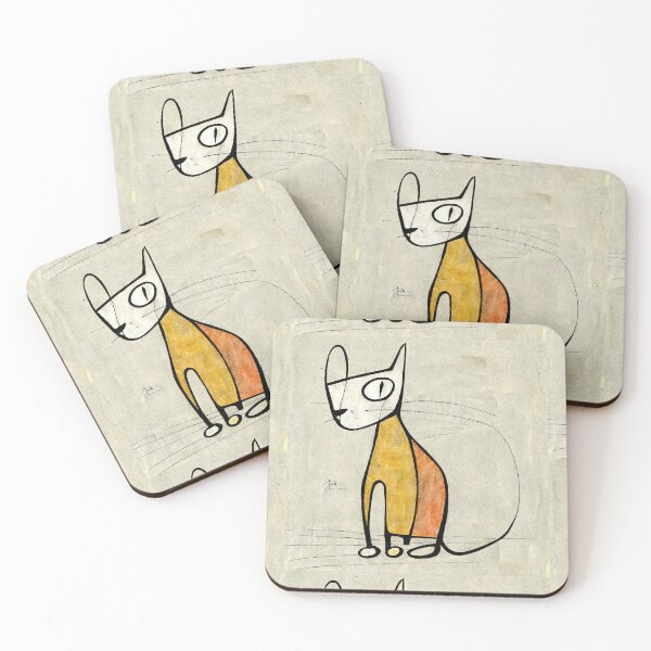 Item preview, Orange Cat Composition Art V1 designed and sold by CosyDesign.