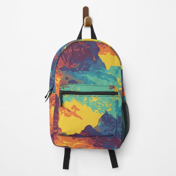 Item preview, Vintage Abstract Mountain Illustration:- Abstract Landscape Illustration of Mountain Scenery designed and sold by typoinspired.