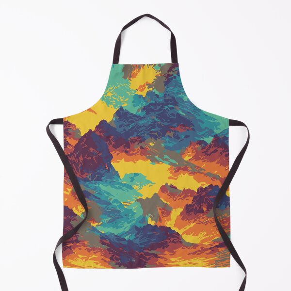 Item preview, Vintage Abstract Mountain Illustration:- Abstract Landscape Illustration of Mountain Scenery designed and sold by typoinspired.