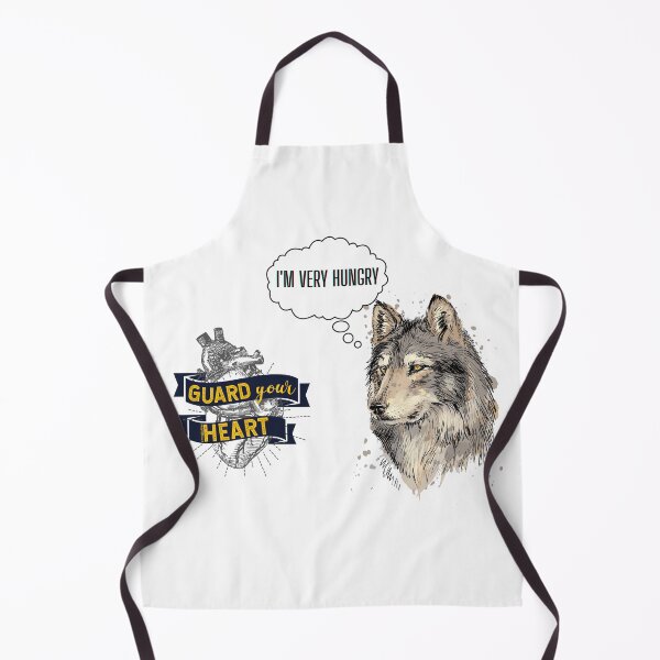 Item preview, Guard your Heart from the Hungry Wolf #animals #forest designed and sold by PixelPizzazz.