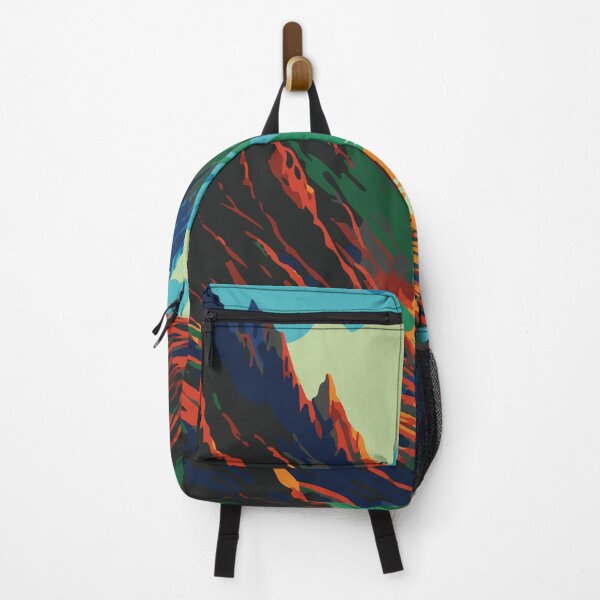 Item preview, Vintage Abstract Mountain Illustration:- Abstract Landscape Illustration of Mountain Scenery designed and sold by typoinspired.