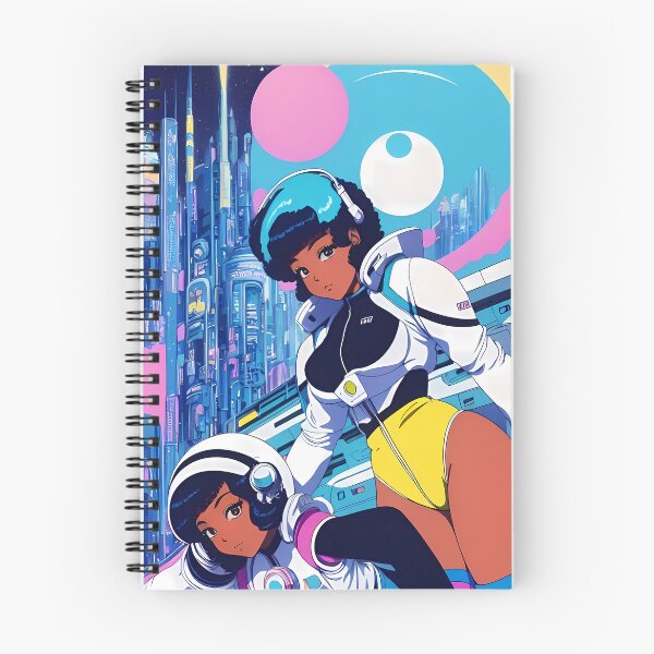 Item preview, Spacepunk Reverie | Black Anime Girls designed and sold by blackanimemecca.
