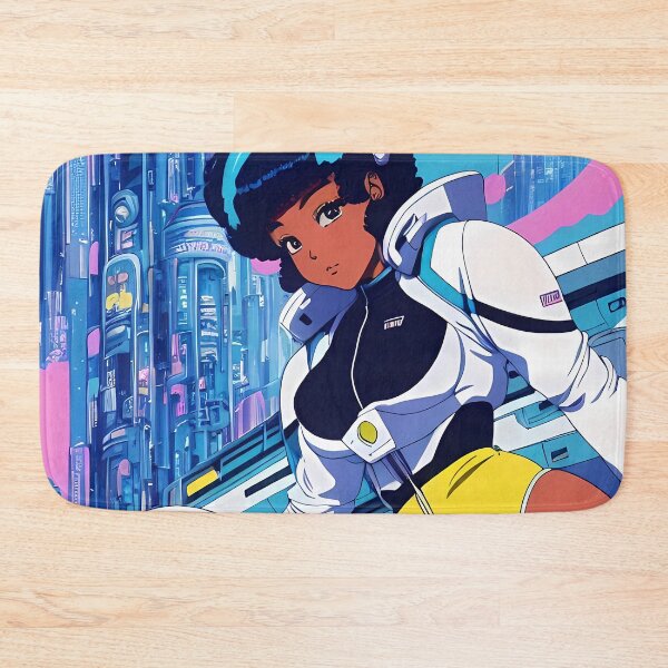 Item preview, Spacepunk Reverie | Black Anime Girls designed and sold by blackanimemecca.