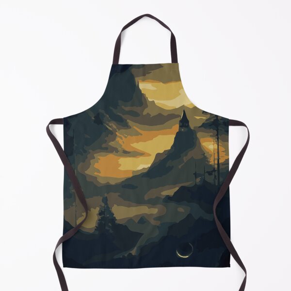 Item preview, Vintage Abstract Mountain Illustration:- Abstract Landscape Illustration of Mountain Scenery designed and sold by typoinspired.