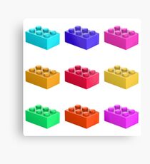 Warhol Toy Bricks Metal Print