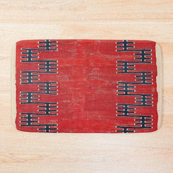 Item preview, Yüncü Balikesir Northwest Anatolian Kilim Print designed and sold by Vicky Brago-Mitchell®.