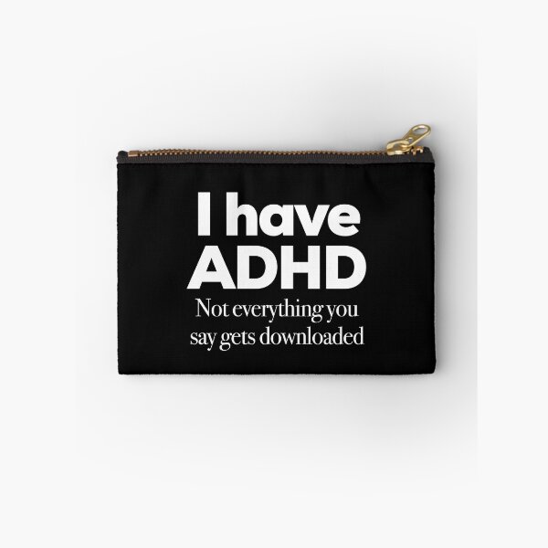 Item preview,  Funny ADHD QUOTE - Not everything you say gets downloaded - Attention Deficit HyperActive Disorder | Neurodiversity | Neurodivergent | Neurodiverse designed and sold by MJDezigns.