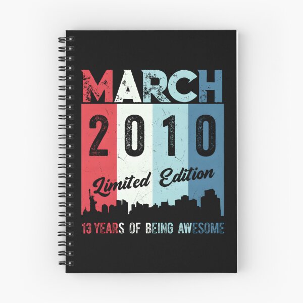 Item preview, Vintage March 2010 Classic Being Awesome Retro Birthday designed and sold by orvnealar.