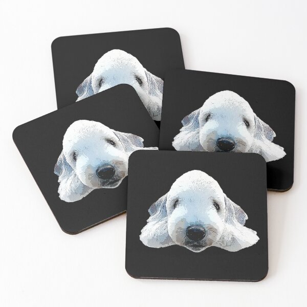 Item preview, Bedlington Terrier Head Art designed and sold by ElegantCat.