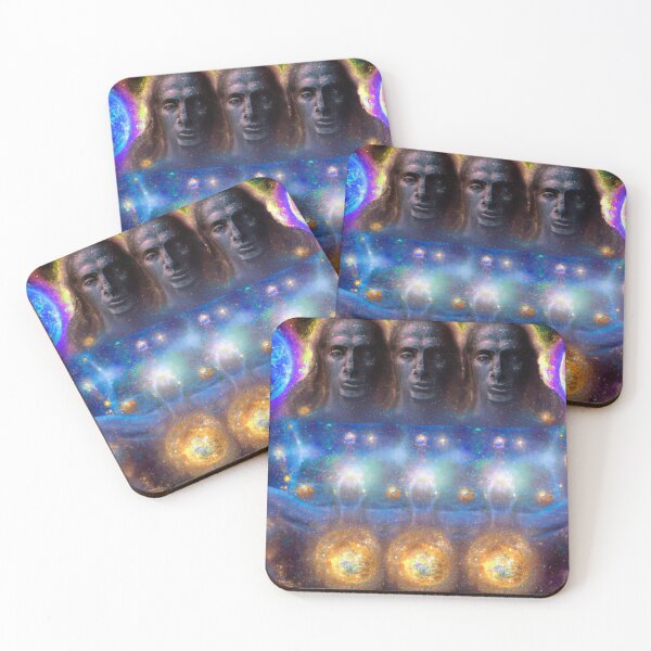 Item preview, The Multiverse Guardian: una pintura de arte digital designed and sold by PrintSideYerp.