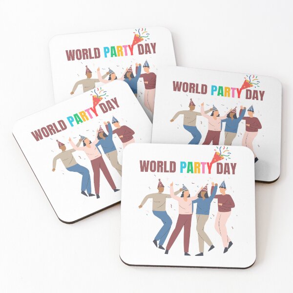 Item preview, world party day designed and sold by xkiyal Art.