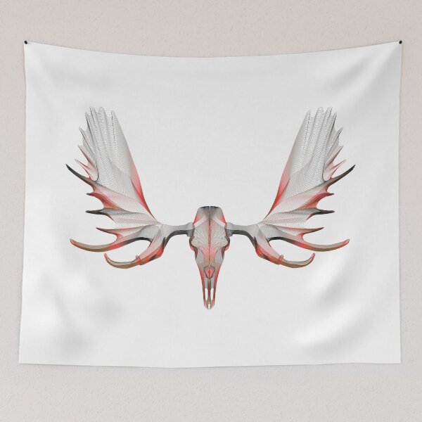Item preview, alces alces skull designed and sold by agusterus.