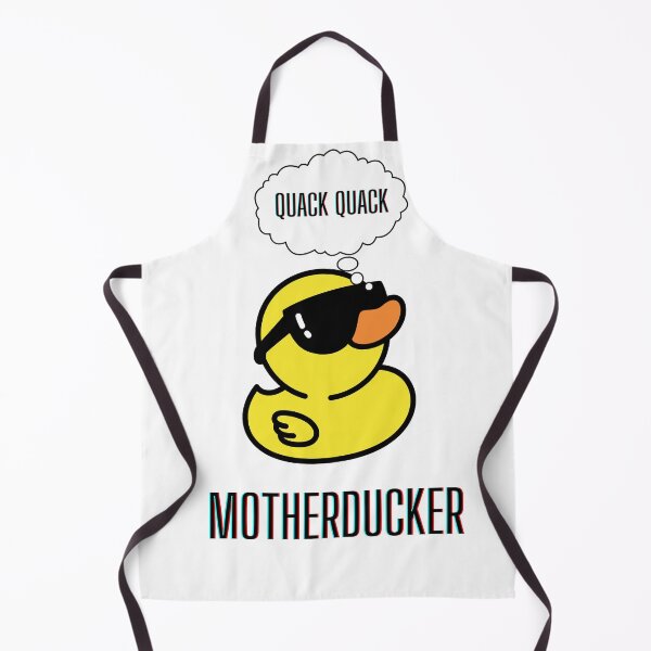 Artikelvorschau, Quack Quack Motherducker, PG13 beleidigende Gummiente mit Sonnenbrille entworfen und verkauft von PixelPizzazz.