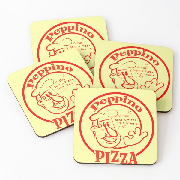 Item preview, Peppino Pizza! The best-a pizza in-a town-a! designed and sold by Presper.
