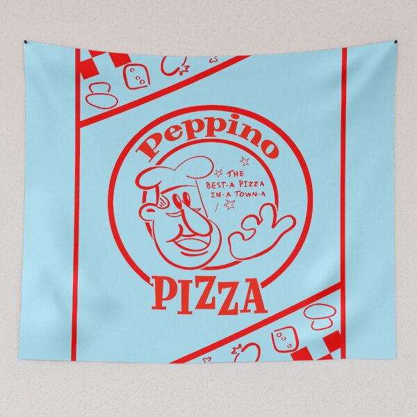 Item preview, Peppino Pizza! The best-a pizza in-a town-a! designed and sold by Presper.