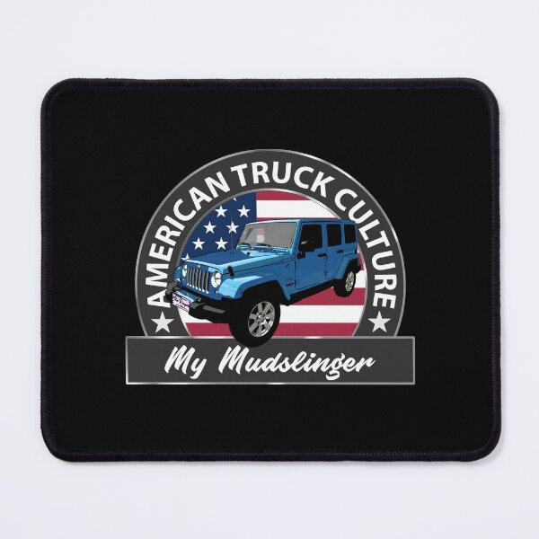 Item preview, OFF ROAD SUV, AMERICAN TRUCK CULTURE, MUD SLINGER, FUN, 4x4, BLUE SUV designed and sold by classic car craze.