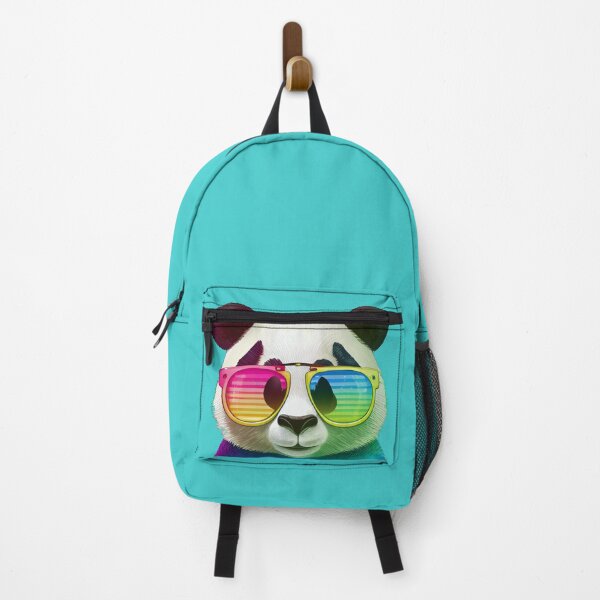 Item preview, Panda In Neon Sunglasses designed and sold by EvyeniaArt.