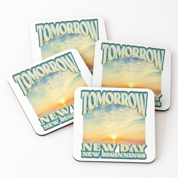 Item preview, TOMORROW - NEW DAY - NEW BEGINNINGS designed and sold by Lutzz.
