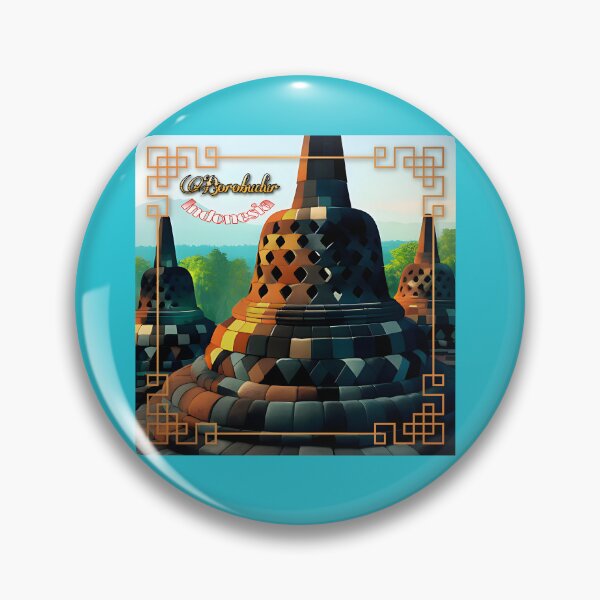 Item preview, Borobudur Temple - Indonesia designed and sold by ManikRaja.