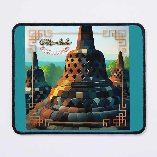 Item preview, Borobudur Temple - Indonesia designed and sold by ManikRaja.