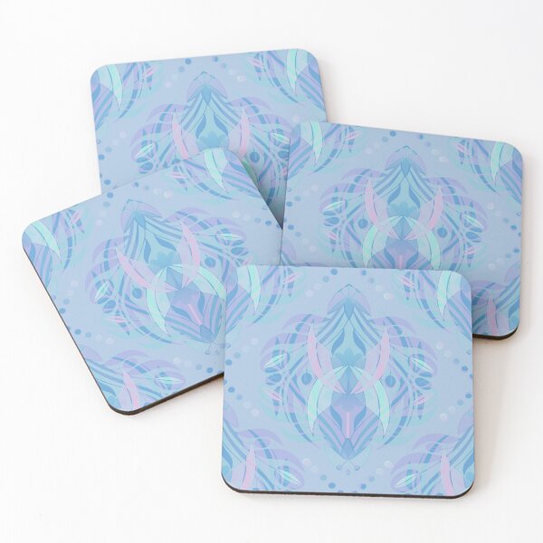 Item preview, ABSTRACT DELIGHT Blue designed and sold by Carina Parry Studios.