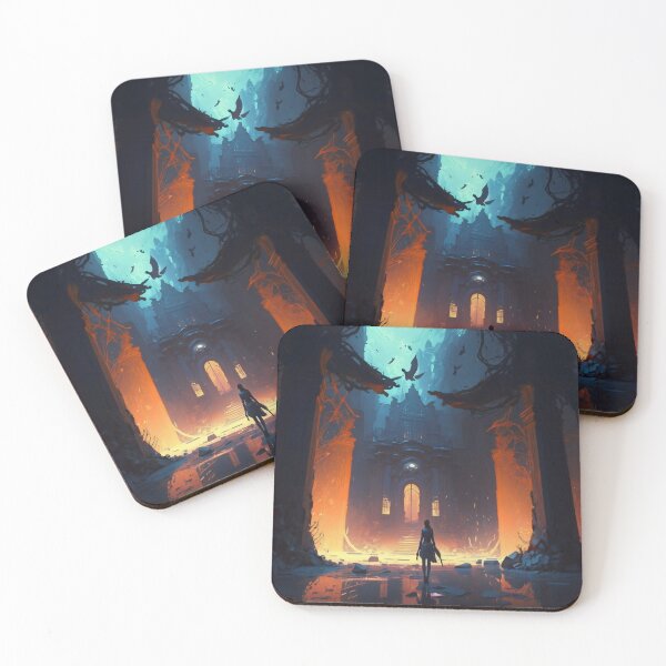 Item preview, Radiant Resilience: A Glowing Escape from Chaos and Despair designed and sold by oanaunciuleanu.