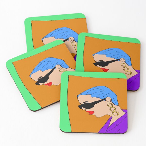 Item preview, Women with blue hair designed and sold by djdeano2.