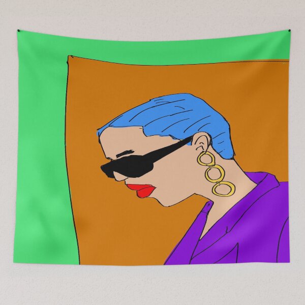 Item preview, Women with blue hair designed and sold by djdeano2.