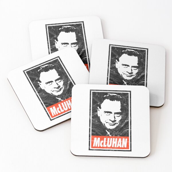 Item preview, Marshall McLuhan (White Worn Look) designed and sold by politicalamity.